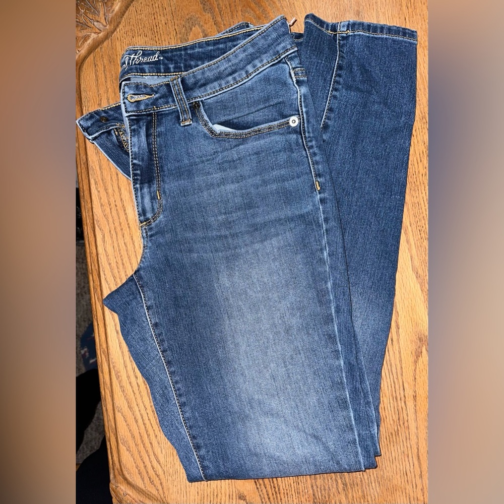 Mid rise skinny